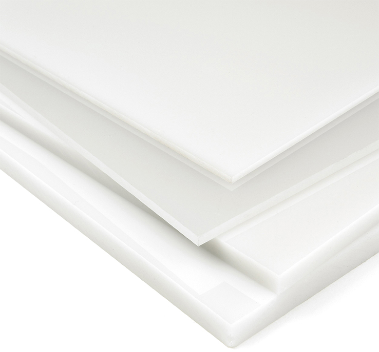 Plaques acryliques opales blanches pour diffusion lumineuse au Maroc